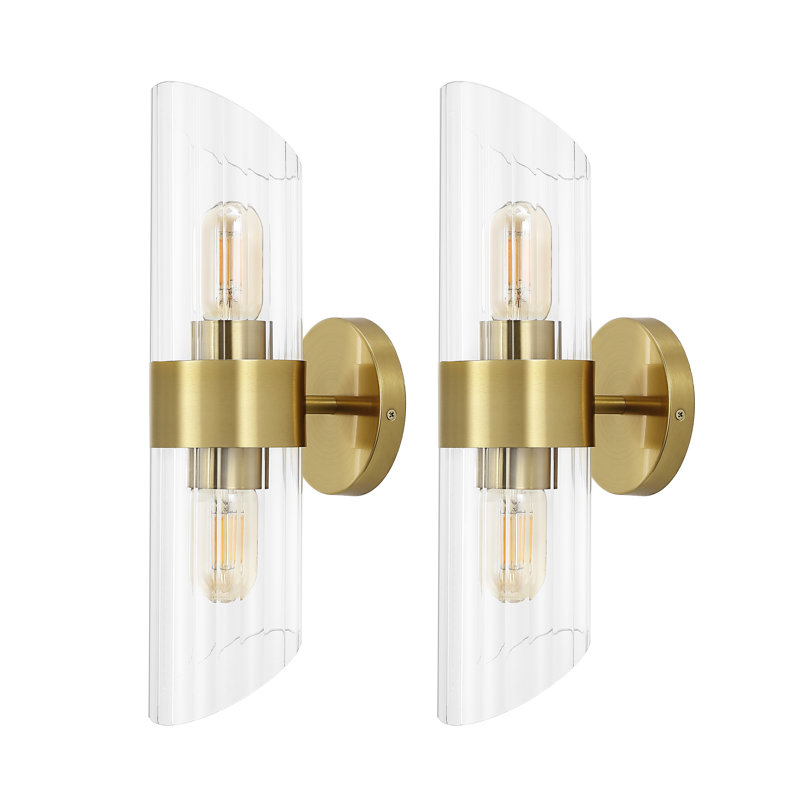 Blace Armed Sconce, Brass Gold