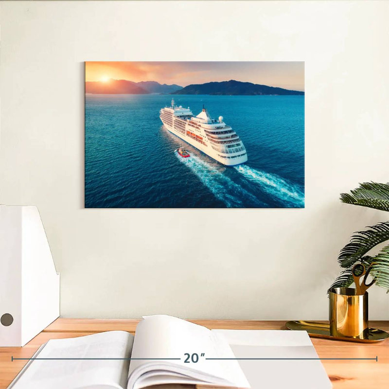 Croisière, H 8 po x l 12 po