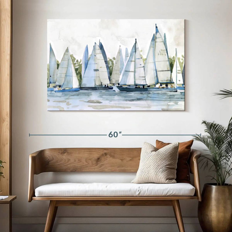 Aletra Pastel Marina II, 32" H x 48" W
