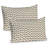 Ambesonne Palm Tree Pillow Sham 2 Pack Sketch Look Vintage Art 36"x20" Eggshell and Evergreen-100395122