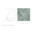 Tavari Carrare et Verde 10 x 10-120867020