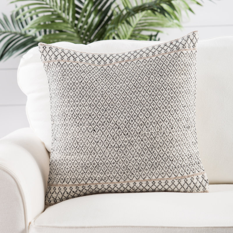 Geometric Reversible Pillow Cover