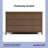 Alpine 6 Drawer Double Dresser-110523395