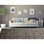 Tapis gris à motif géométrique Belper-15632945