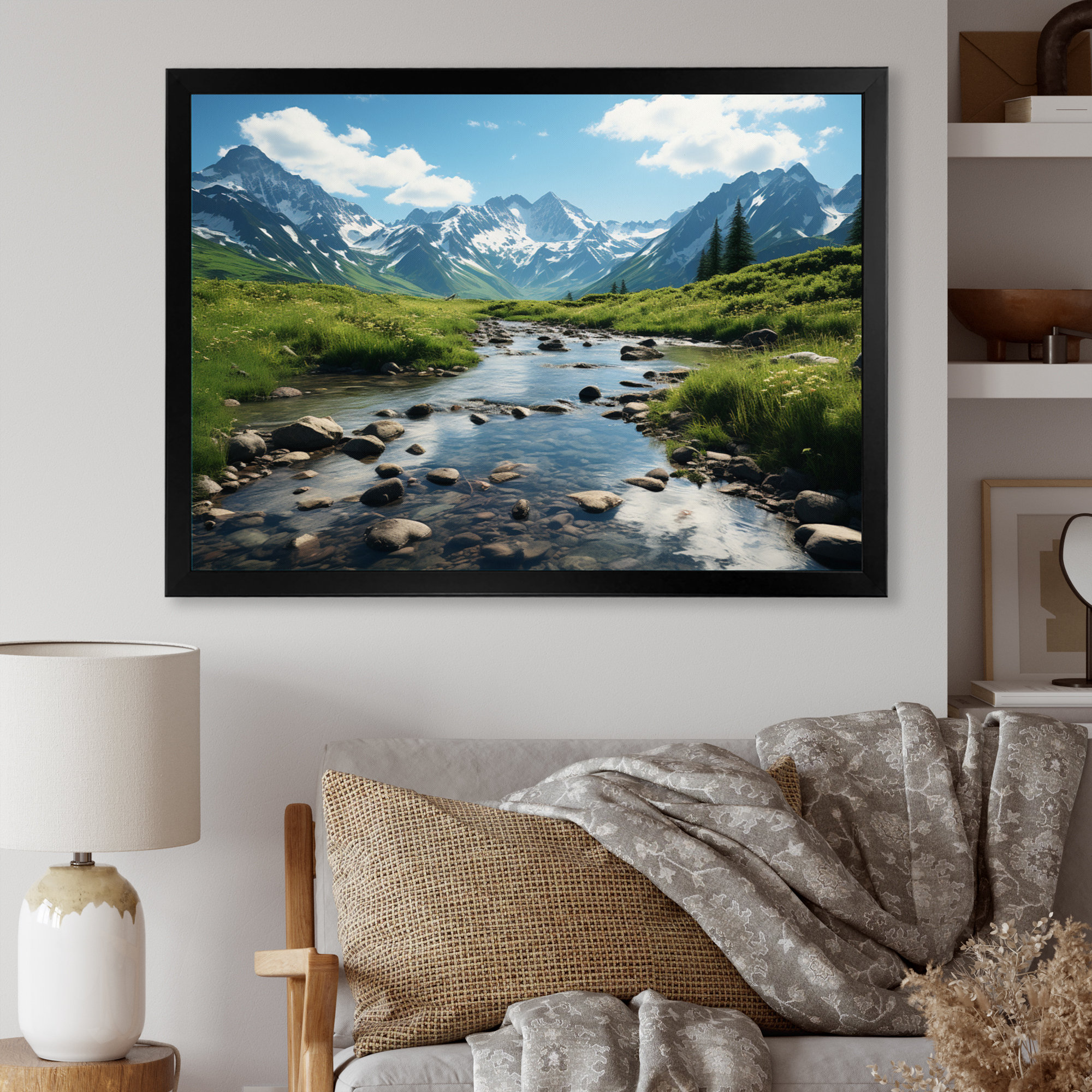 Millwood Pines Alaska Landscape I - Print on Canvas | Wayfair