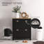 12 Pair Flip Down Shoe Storage-801677362