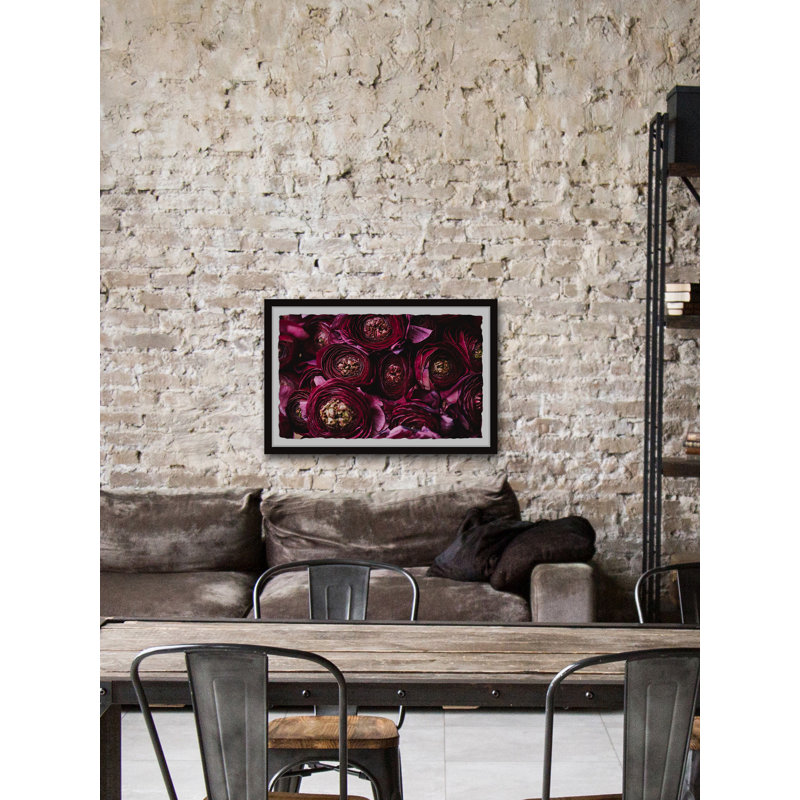 Perfect Petals 1 Piece Single Picture Frame Painting, 20 cm H x 30 cm W