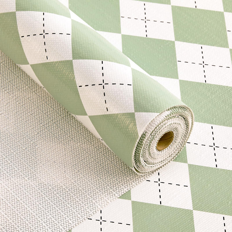 Doublure de tablette pour armoires de cuisine et tiroirs, 12 po x 240 po vert | Conception non adhésive, protection imperméable et antidérapante, coupe facile à installer, lavable et réutilisable, rangement pour garde-manger