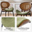  Pateley Mid-Century Modern Rattan Dinning Chair (Set of 2)-1517986051