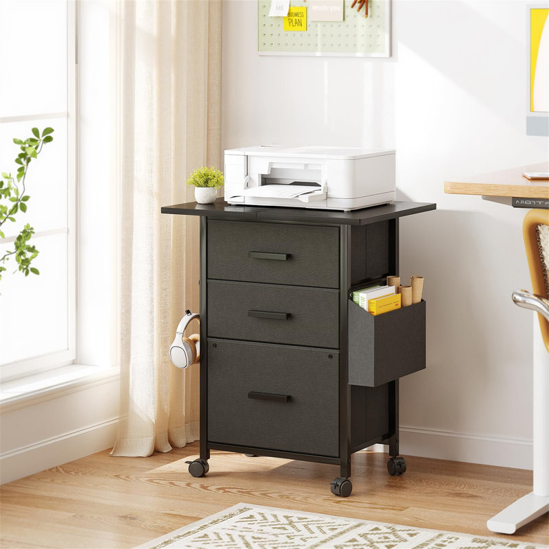 55.8cm Wide 3 -Drawer Mobile File Cabinet