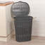 Plastic Laundry Basket with Handles-410539079