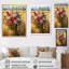 Assortiment de bouquets à la ferme IV sur toile-911218355-911218356