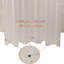 Doublure de rideau de douche Gyula PEVA-1112608081