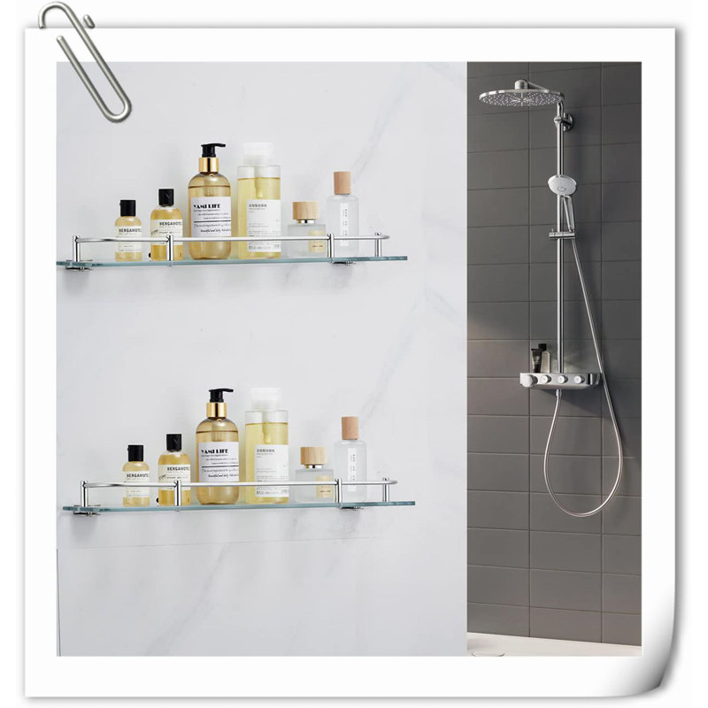 Tablette de douche murale Didina