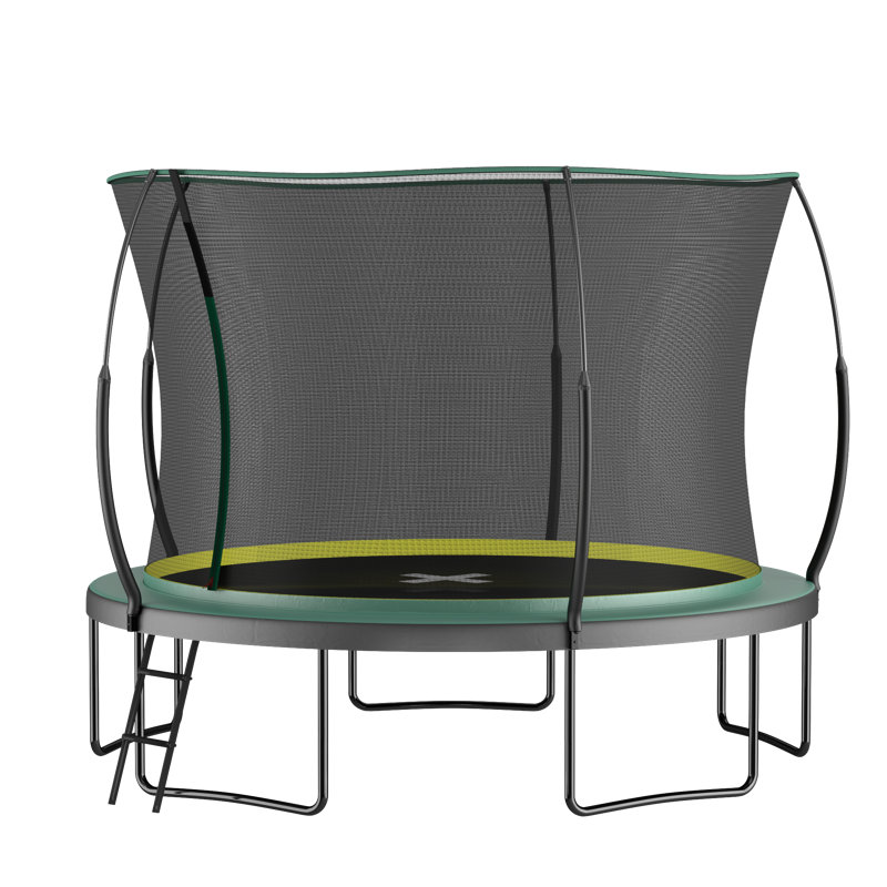 YC 12FT Springfree no Gap Trampoline- Green