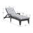 Patio Reclining Chaise Lounger with Removable Cushions for Backyard/Poolside-1038819077