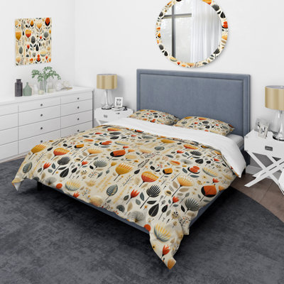 Ensemble de housse de couette Vintage Scandinavian Charm