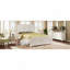 Structure de lit très grand style traditionnel de style champêtre et traditionnel, blanc-77235791-77235788
