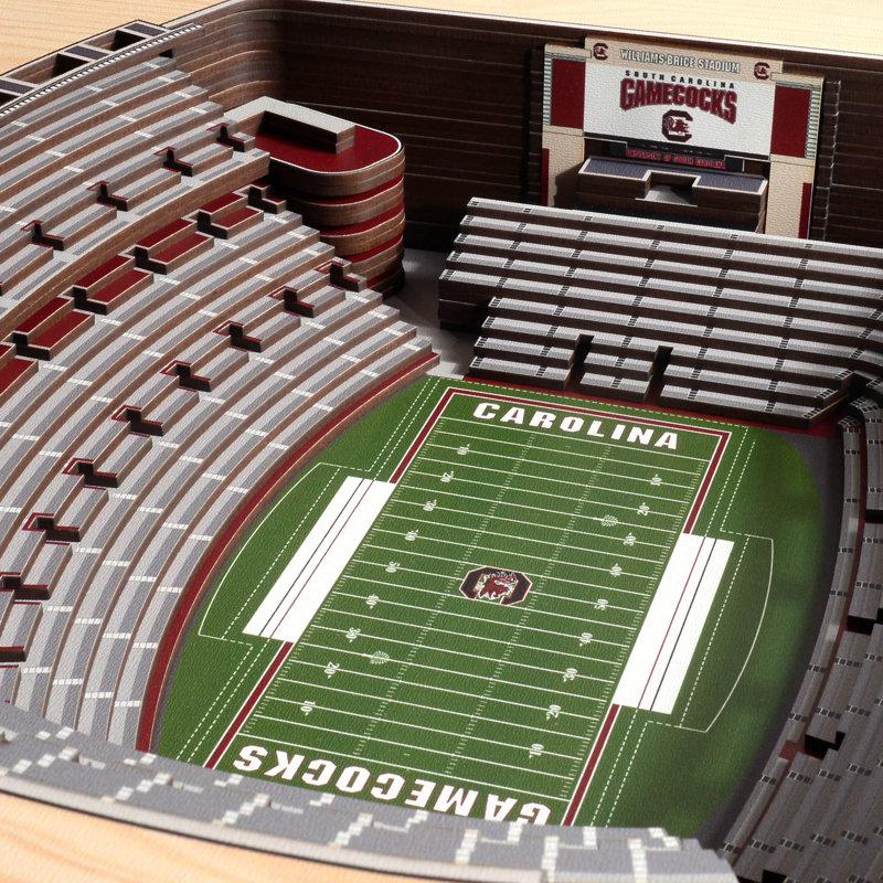 Traditional Entertainment Wall Decor, South Carolina Gamecocks