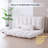 Corduroy Bean Bag Chair Tufted Folding Sofa Bed with Pillows-125405394-125405407