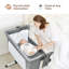 Lariviere Baby Bedside Crib with Mattress