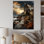 Mettler Castles Stormy Drama Intense sur toile