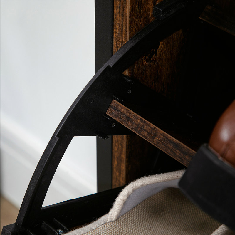 Armoire à chaussures Rustic Brown