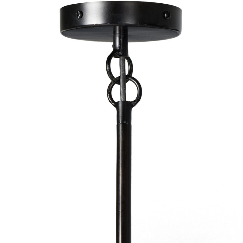Beitz 4 - Light Iron Geometric Chandelier