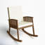 Chaise berçante avec coussins Rashmare-792251954