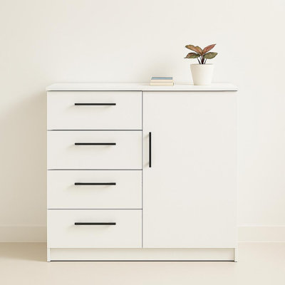 Commode Robin en blanc