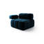 1 Seater Velvet Sofa-129678596