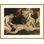 La mort d'Adonis avec Vénus Cupidon et les trois grâces (détail) par Peter Paul Rubens, impression giclée encadrée
