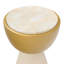 Scotts Square Chairside Table - Light Champagne