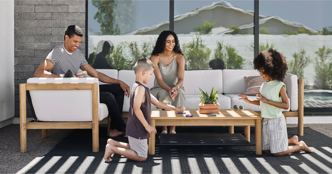Your living room, outdoors