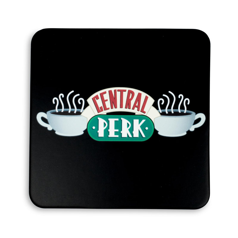 Sous-verres en papier avec logo Friends Central Perk | Ensemble de 6