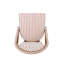 Chaises d'extérieur en polyuréthane et aluminium pour l'extérieur, ensemble de 2