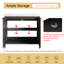 Meuble-lavabo sur pied simple 36 po avec plateau en résine Gosby-1705021047