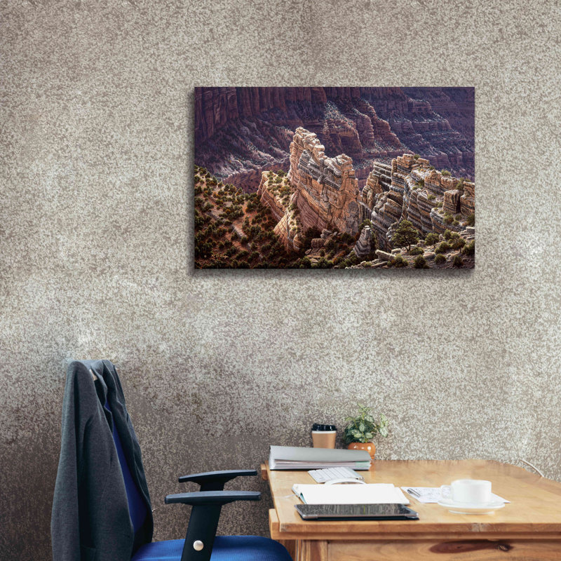 «Heaven's Light» par R. Hed, art mural sur toile, H 26 po x l 40 po x P 1,5 po