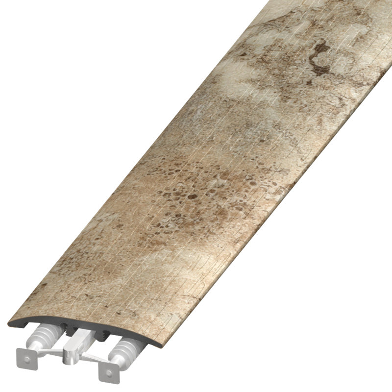 Plastique 0,25 po d'épaisseur x 2 po de largeur x 94 po de longueur tout usage, Telluride