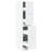  Apothecary Cabinet White Engineered Wood Medium-1131749841