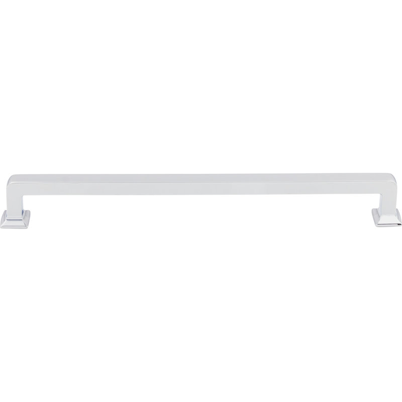 Ascendra Bar Pull, Polished Chrome, 9" Center to Center Bar