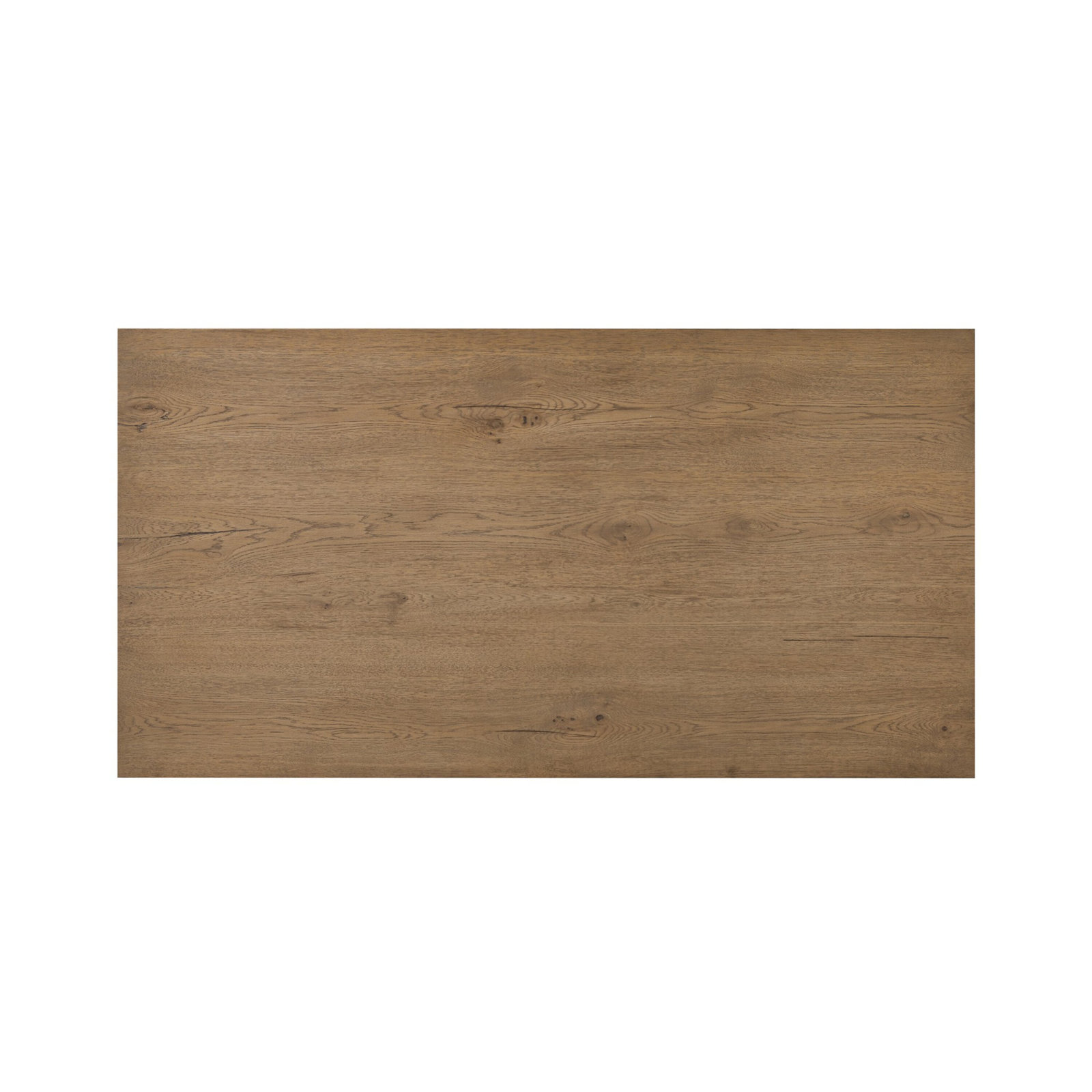 Single Coffee Table, Rubbed Light Oak