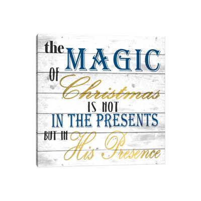 The Magic Of Christmas by Kimberly Allen - Wrapped Canvas Gallery-Wrapped Canvas Giclée