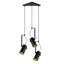 Luminaire suspendu cylindrique à 3 lumières Haseltine