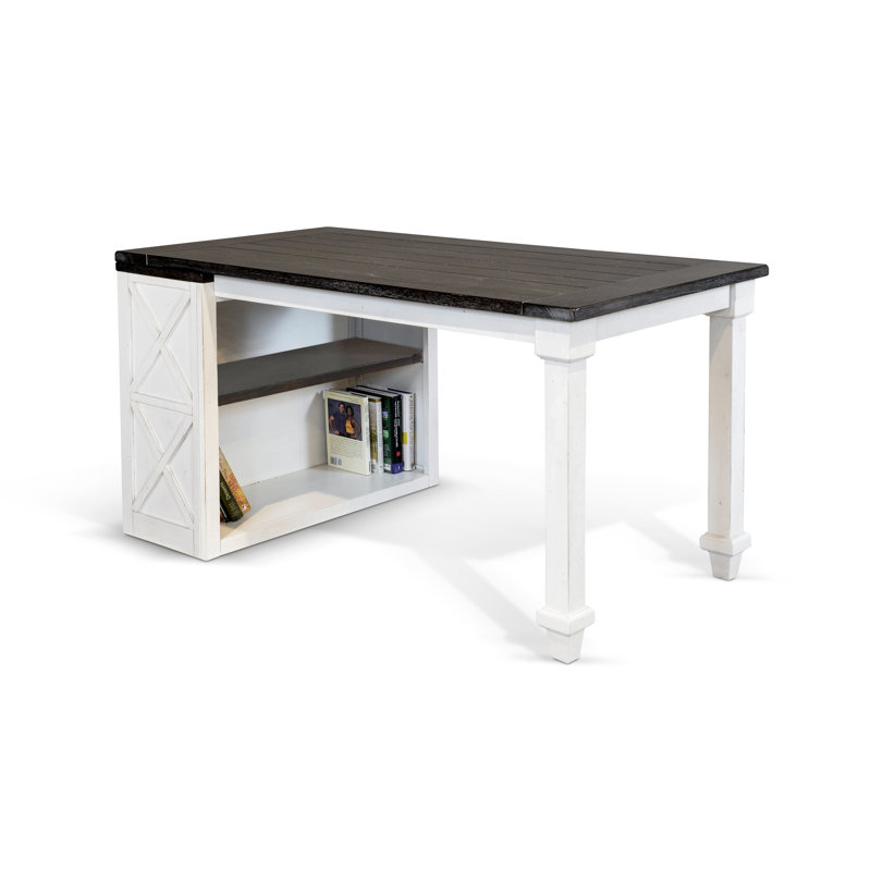 Ruma Solid Wood Base Writing Desk