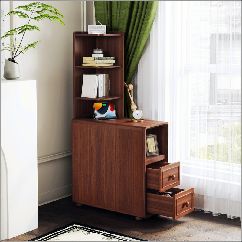 End Table With Drawers