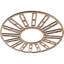 Médaillon de plafond en bois Hale-63412168-63412163