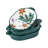 GREEN CERAMIC TABLE SERVING DISHES