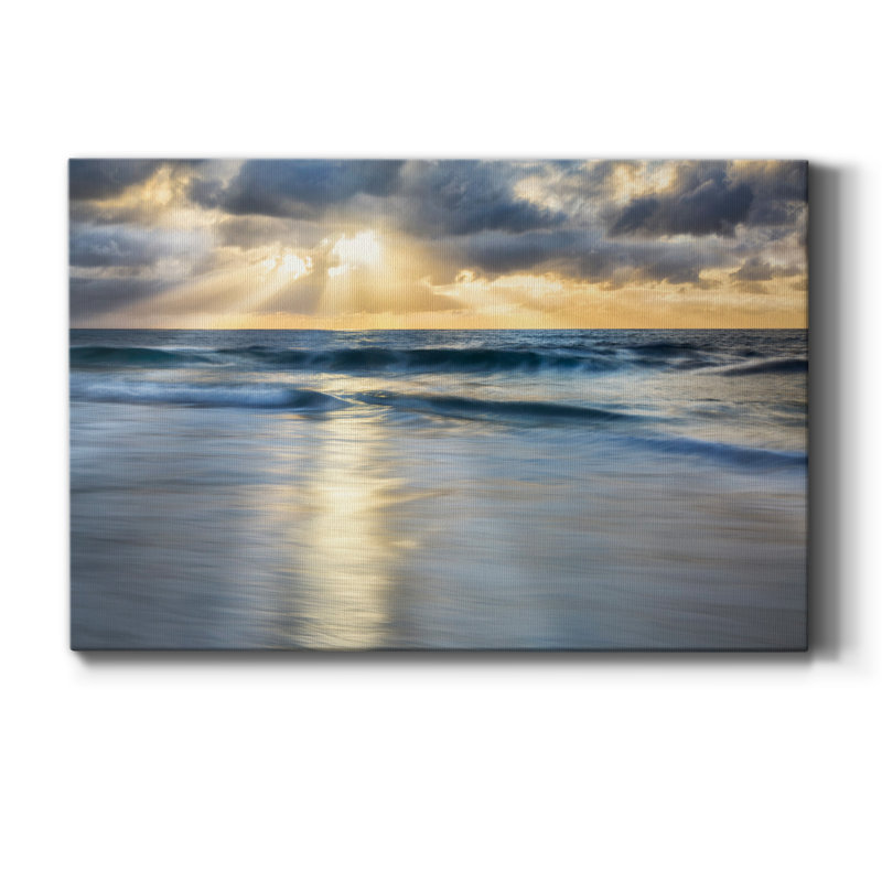 " Cloudscape Shore " by J Paul, 36" W x 24" H