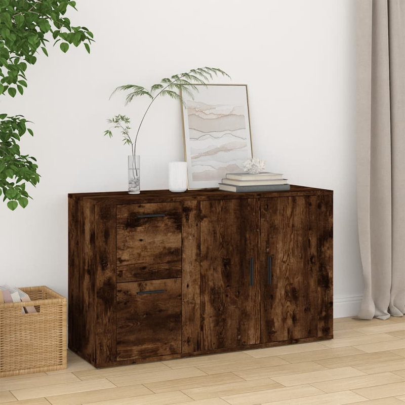 Mashawn 100cm Sideboard, Smoked Oak